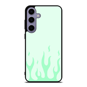 GREEN FLAME Samsung Galaxy S24 Plus Case Cover GREEN FLAME Samsung Galaxy S24 Plus Case Cover