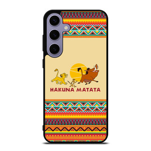 HAKUNA MATATA LION KING AZTEC 3 Samsung Galaxy S24 Plus Case Cover