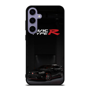 HONDA CIVIC BLACK CAR Samsung Galaxy S24 Plus Case Cover
