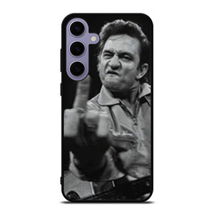 JOHNNY CASH MIDDLE FINGER Samsung Galaxy S24 Plus Case Cover