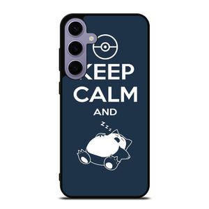 KEEP CALM SNORLAX Samsung Galaxy S24 Plus Case Cover