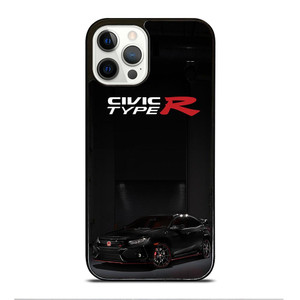 HONDA CIVIC BLACK CAR iPhone 12 Pro Case Cover HONDA CIVIC BLACK CAR iPhone 12 Pro Case Cover