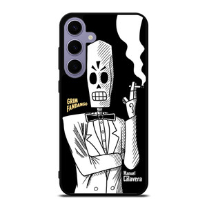 MANNY CALAVERA GRIM FANDANGO Samsung Galaxy S24 Plus Case Cover MANNY CALAVERA GRIM FANDANGO Samsung Galaxy S24 Plus Case Cover