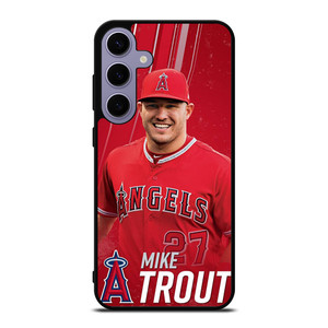 MIKE TROUT 27 LOS ANGELES ANGELS Samsung Galaxy S24 Plus Case Cover