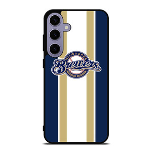 MILWAUKEE BREWERS STRIPE Samsung Galaxy S24 Plus Case Cover MILWAUKEE BREWERS STRIPE Samsung Galaxy S24 Plus Case Cover