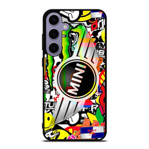 MINI COOPER STICKER BOMB Samsung Galaxy S24 Plus Case Cover