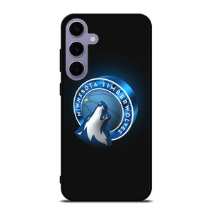 MINNESOTA TIMBERWOLVES 3D LOGO Samsung Galaxy S24 Plus Case Cover