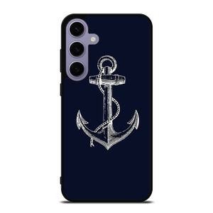NAUTICAL ANCHOR NAVY BLUE Samsung Galaxy S24 Plus Case Cover
