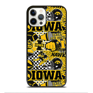 IOWA HAWKEYES COLLAGE iPhone 12 Pro Case Cover