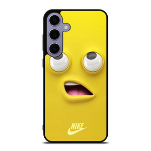 NIKE YELLOW SMILE EMOTICON Samsung Galaxy S24 Plus Case Cover