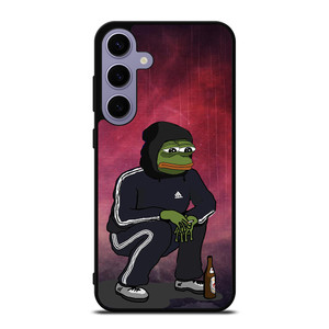 PEPE THE SMUG SAD Samsung Galaxy S24 Plus Case Cover