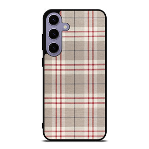 PLAID BROWN 2 Samsung Galaxy S24 Plus Case Cover