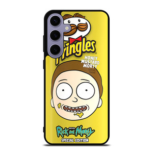 PRINGLES POTATO CHIPS RICK AND MORTY Samsung Galaxy S24 Plus Case Cover PRINGLES POTATO CHIPS RICK AND MORTY Samsung Galaxy S24 Plus Case Cover