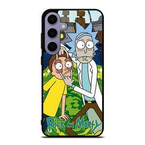 RICK AND MORTY UFO CAR Samsung Galaxy S24 Plus Case Cover