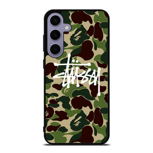 STUSSY BAPE CAMO Samsung Galaxy S24 Plus Case Cover STUSSY BAPE CAMO Samsung Galaxy S24 Plus Case Cover