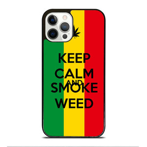 KEEP CALM AND SMOKE WEED 2 iPhone 12 Pro Case Cover