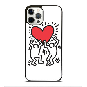 KEITH HARING LOVE 2 iPhone 12 Pro Case Cover KEITH HARING LOVE 2 iPhone 12 Pro Case Cover