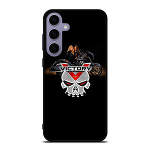 VICTORY MOTORCYCLES SKULL Samsung Galaxy S24 Plus Case Cover