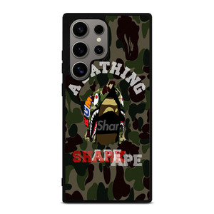 BAPE SHARK CAMO Samsung Galaxy S24 Ultra Case Cover