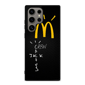 CACTUS JACK TRAVIS SCOTT MCDONALD'S METAL LOGO Samsung Galaxy S24 Ultra Case Cover CACTUS JACK TRAVIS SCOTT MCDONALD'S METAL LOGO Samsung Galaxy S24 Ultra Case Cover
