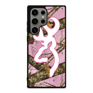 CAMO PINK BROWNING Samsung Galaxy S24 Ultra Case Cover