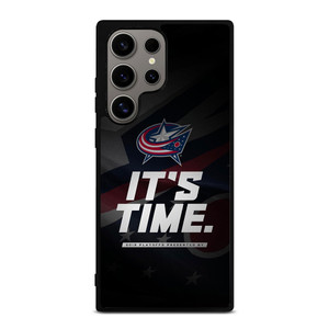 COLUMBUS BLUE JACKETS ITS TIME Samsung Galaxy S24 Ultra Case Cover COLUMBUS BLUE JACKETS ITS TIME Samsung Galaxy S24 Ultra Case Cover