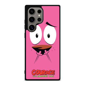 COURAGE THE COWARDLY DOG FACE Samsung Galaxy S24 Ultra Case Cover
