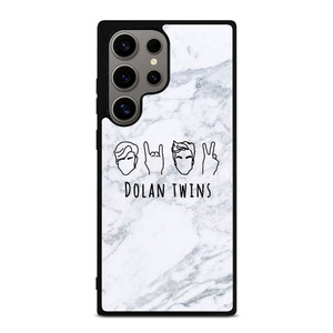 DOLAN TWINS MARBLE LOGO Samsung Galaxy S24 Ultra Case Cover