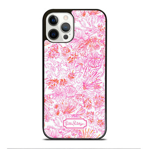 LILLY PULITZER PINK iPhone 12 Pro Case Cover