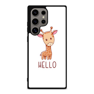 GIRAFFE HELLO Samsung Galaxy S24 Ultra Case Cover GIRAFFE HELLO Samsung Galaxy S24 Ultra Case Cover