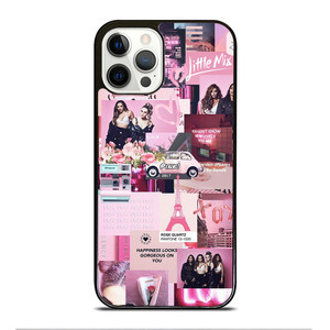 LITTLE MIX PINK COLLAGE iPhone 12 Pro Case Cover LITTLE MIX PINK COLLAGE iPhone 12 Pro Case Cover