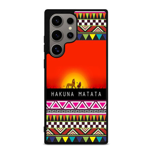 HAKUNA MATATA LION KING AZTEC 2 Samsung Galaxy S24 Ultra Case Cover