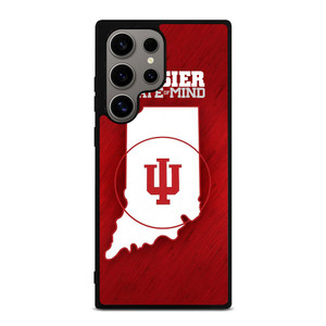 HOOSIER STATE OF MIND INDIANA BASKETBALL LOGO Samsung Galaxy S24 Ultra Case Cover