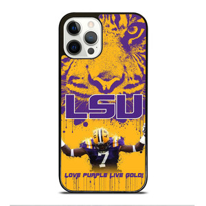 LSU TIGERS THE PURPLE iPhone 12 Pro Case Cover LSU TIGERS THE PURPLE iPhone 12 Pro Case Cover