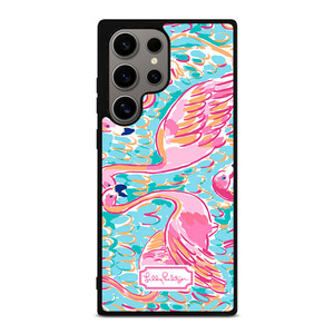 LILLY PULITZER FLAMINGO Samsung Galaxy S24 Ultra Case Cover