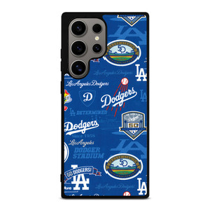 LOS ANGELES DODGERS LOGO COLLAGE Samsung Galaxy S24 Ultra Case Cover LOS ANGELES DODGERS LOGO COLLAGE Samsung Galaxy S24 Ultra Case Cover
