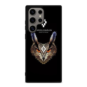 MARCELO BURLON OWL Samsung Galaxy S24 Ultra Case Cover MARCELO BURLON OWL Samsung Galaxy S24 Ultra Case Cover