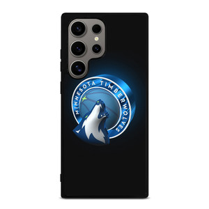 MINNESOTA TIMBERWOLVES 3D LOGO Samsung Galaxy S24 Ultra Case Cover