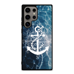 NAUTICAL ANCHOR LOGO Samsung Galaxy S24 Ultra Case Cover NAUTICAL ANCHOR LOGO Samsung Galaxy S24 Ultra Case Cover