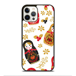MATRYOSHKA RUSSIAN NESTING DOLLS iPhone 12 Pro Case Cover MATRYOSHKA RUSSIAN NESTING DOLLS iPhone 12 Pro Case Cover