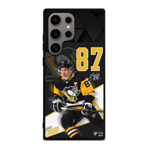 PITTSBURGH PENGUINS SIDNEY CROSBY 87 Samsung Galaxy S24 Ultra Case Cover