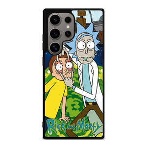 RICK AND MORTY UFO CAR Samsung Galaxy S24 Ultra Case Cover