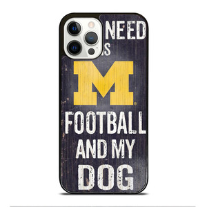 MICHIGAN WOLVERINES 5 iPhone 12 Pro Case Cover