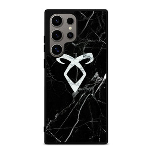 SHADOWHUNTER ANGELIC MARBLE LOGO Samsung Galaxy S24 Ultra Case Cover