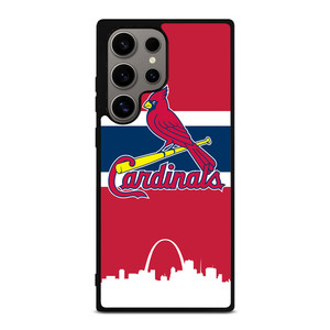 ST LOUIS CARDINALS STRIPE Samsung Galaxy S24 Ultra Case Cover ST LOUIS CARDINALS STRIPE Samsung Galaxy S24 Ultra Case Cover