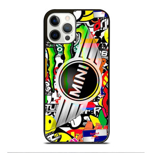 MINI COOPER STICKER BOMB iPhone 12 Pro Case Cover MINI COOPER STICKER BOMB iPhone 12 Pro Case Cover