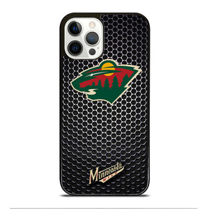 MINNESOTA WILD METAL iPhone 12 Pro Case Cover