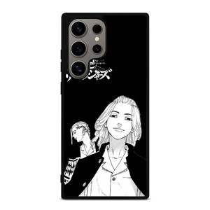 TOKYO REVENGERS BLACK WHITE Samsung Galaxy S24 Ultra Case Cover TOKYO REVENGERS BLACK WHITE Samsung Galaxy S24 Ultra Case Cover