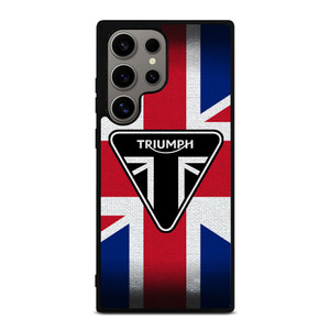 TRIUMPH MOTORCYCLE FLAG LOGO Samsung Galaxy S24 Ultra Case Cover