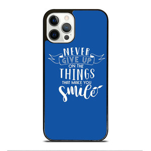 NEVER GIVE UP QOUTE iPhone 12 Pro Case Cover NEVER GIVE UP QOUTE iPhone 12 Pro Case Cover